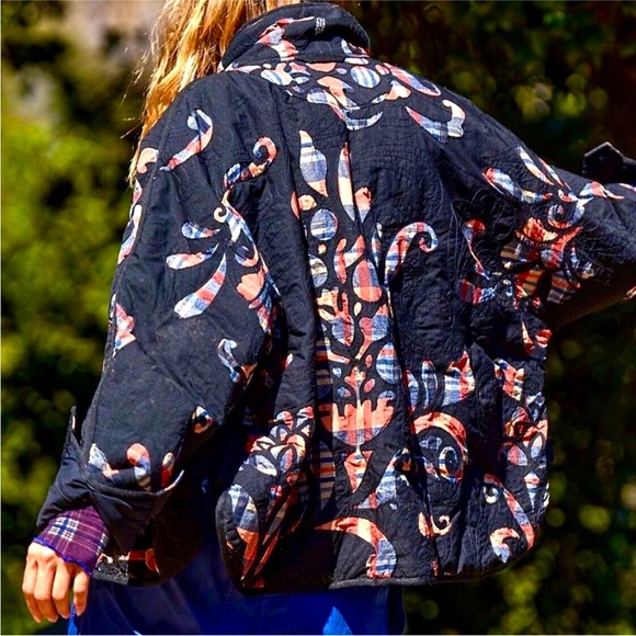 Free People Pippa Reverse Appliqué Puffer - Picture 1 of 7